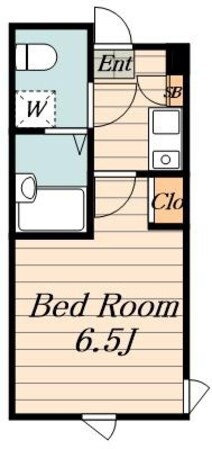 シャンテ石神井公園の物件間取画像